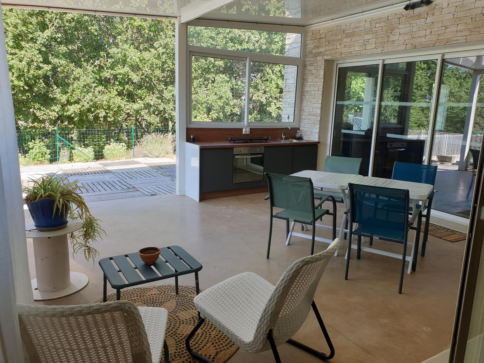 Le Clos Du Grand Chene - Gites 4 Etoiles - Saint-Marcel-d'Ardeche Oda fotoğraf